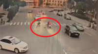 Bakıda moped və motosiklet sürücülərinin törətdiyi dəhşətli qəzalar – ANBAAN VİDEO