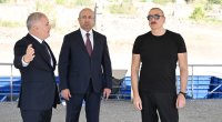 İlham Əliyev Kəlbəcər şəhər parkının təməlini qoydu - FOTO