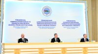 Liderlərin iştirakı ilə Türkmənbaşı şəhərində sənədlərin imzalanması mərasimi –FOTO/VİDEO