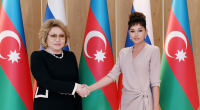 Valentina Matviyenko Mehriban Əliyevanı TƏBRİK ETDİ
