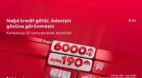 "Kapital Bank"dan yeni kredit kampaniyası: 6 000 AZN götür, aylıq 190 AZN ödə