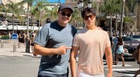 Emin Ağalarov oğlu ilə Monakoda - FOTO