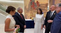 İlham Əliyev və Paşinyan ilk dəfə xanımları ilə bir araya gəldi - FOTO