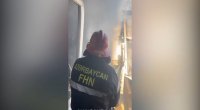 Bakıda yaşayış binasında YANĞIN: 12 nəfər təxliyə edildi – VİDEO