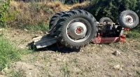 Laçında traktor dərəyə AŞDI – Ölən var