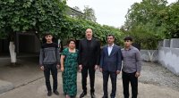 Prezident Xocalı rayonunun Badara kəndində - FOTO