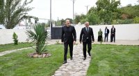 İlham Əliyev Xocalı rayonunun Daşbulaq kəndində - FOTO
