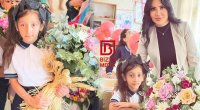 Əməkdar artistin qızı birinci sinfə BAŞLADI - FOTO
