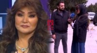 Nazpəri Dostəliyeva illərlə küsülü qaldığı İlhamə Quliyevanın MƏZARI BAŞINDA - VİDEO
