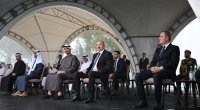 Prezidentlər Cıdır düzündə Qarabağ atlarının şousunu izlədilər – FOTO
