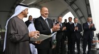 İlham Əliyev BƏƏ Prezidentinə Qarabağ atı hədiyyə etdi - FOTO