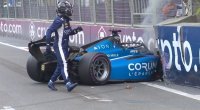 Formula 2-də QƏZA baş verdi – FOTO