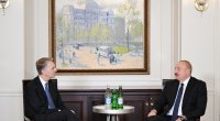 İlham Əliyev Nyu-Yorkda “Brookfield Asset Management” şirkətinin baş icraçı direktoru ilə görüşüb - FOTO