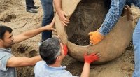 Masallıda antik dövrə aid küp məzarı tapıldı – FOTO