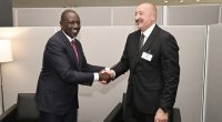 İlham Əliyev BMT-nin Nyu-Yorkdakı mənzil-qərargahında Keniya Prezidenti ilə görüşüb - FOTO