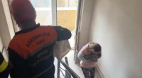 Bakıda yanan binanın sakinləri belə təxliyə edildi – ANBAAN VİDEO