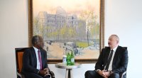 İlham Əliyev Nyu-Yorkda “Global Infrastructure Partners” şirkətinin təsisçisi ilə görüşüb - FOTO