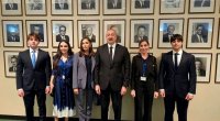İlham Əliyev və ailə üzvləri Nyu-Yorkda – FOTO
