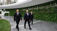Prezident Gəncə Memorial Kompleksinin açılışında – FOTO