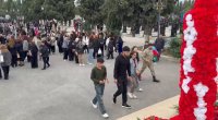 Gəncədə şəhidlərimizin xatirəsi ehtiramla YAD EDİLDİ - VİDEO