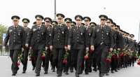 DİN-in hərbi qulluqçuları və polis əməkdaşları Zəfər parkını ziyarət etdilər - FOTO/VİDEO