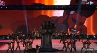 MDB Oyunlarının açılışında "DƏMİR YUMRUQ" nümayiş etdirildi - VİDEO