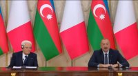Azərbaycan və İtaliya prezidentləri mətbuata bəyanatlarla ÇIXIŞ EDİBLƏR - VİDEO