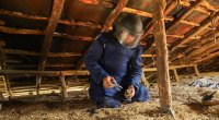 Şuşada evdə partlayıcı tələ qurğusu aşkarlandı – FOTO/VİDEO