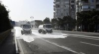 Paytaxtın 555 küçəsi yuyuldu - FOTO