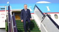 Özbəkistan Prezidenti Azərbaycana səfərə gəldi - FOTO