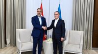 Ceyhun Bayramov Hakan Fidanla regional məsələləri MÜZAKİRƏ ETDİ