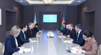 Azərbaycanla Qazaxıstan arasında strateji tərəfdaşlıq məsələləri MÜZAKİRƏ OLUNDU - FOTO