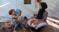 Qəzzadan ürəkdağlayan REPORTAJ - FOTO