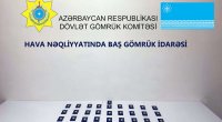 Dubaydan Bakıya gələn şəxsdə 365 qram qızıl külçə AŞKARLANDI
