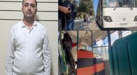 Narkotikin təsiri altında sərnişin avtobusu sürən şəxs həbs olundu - VİDEO