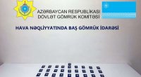 Dubaydan Bakıya gələn şəxsdə 365 qram qızıl külçə AŞKARLANDI