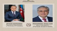 Azərbaycan və Pakistan XİN başçıları Yaxın Şərqdəki vəziyyəti MÜZAKİRƏ ETDİ