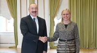 İlham Əliyev ATƏT-in sədrini qəbul etdi – FOTO