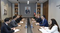 Ceyhun Bayramov TÜRKPA-nın yeni baş katibi ilə görüşdü - FOTO