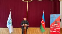 Qusarda Dövlət Müstəqilliyinin Bərpası Gününə həsr olunmuş konfrans keçirildi - FOTO