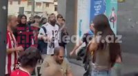 “Qarabağ” azarkeşləri Bilbao küçələrində - ANBAAN VİDEO
