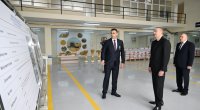 Prezident Sabirabadda toxum istehsalı müəssisəsində - FOTO/VİDEO