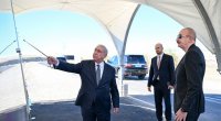 Prezident Cəbrayılda avtomobil yolunun açılışında – FOTO/VİDEO