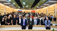 Fərid Qayıbov ADNSU-nun Azərbaycan dilli ilk MBA tələbələri ilə görüşdü – FOTO
