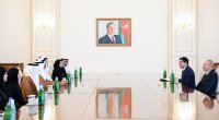 İlham Əliyev BƏƏ Federal Milli Şurasının sədrini qəbul etdi - FOTO
