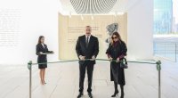 Prezident və birinci xanım Bakıda Zəfər muzeyinin açılışında – FOTO