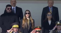 Prezidentin oğlu ilə gəlini hərbi paradda – FOTO