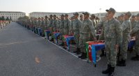 Gənc əsgərlər Vətənə sadiq olacaqlarına söz verdilər - FOTO
