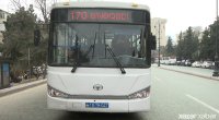 Sərnişinlər 170 nömrəli marşrutun fəaliyyətindən narazıdırlar - VİDEO