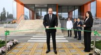 İlham Əliyev dərman istehsalı müəssisəsinin açılışında - FOTO